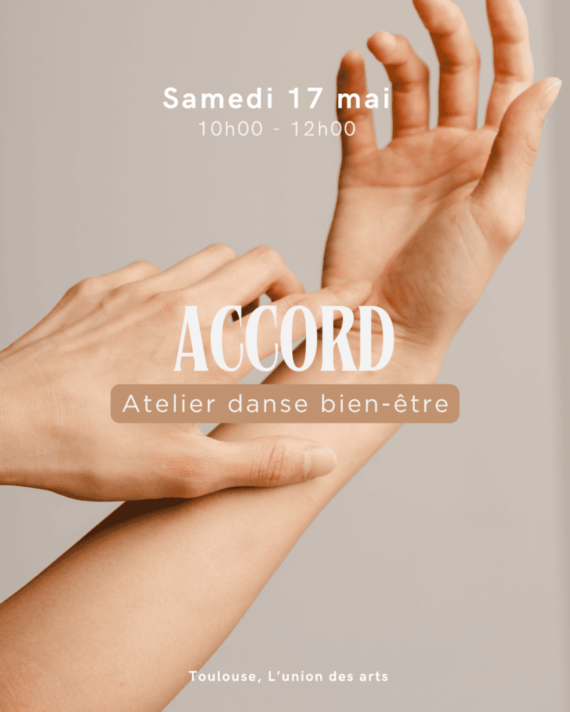 Atelier, affiche, danse bien être mai