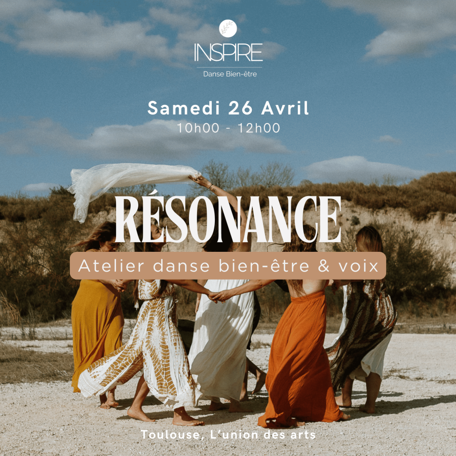 affiche, atelier, danse , voix ,avril